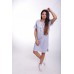 Embroidered Mini Dress "Joyful Youth" White